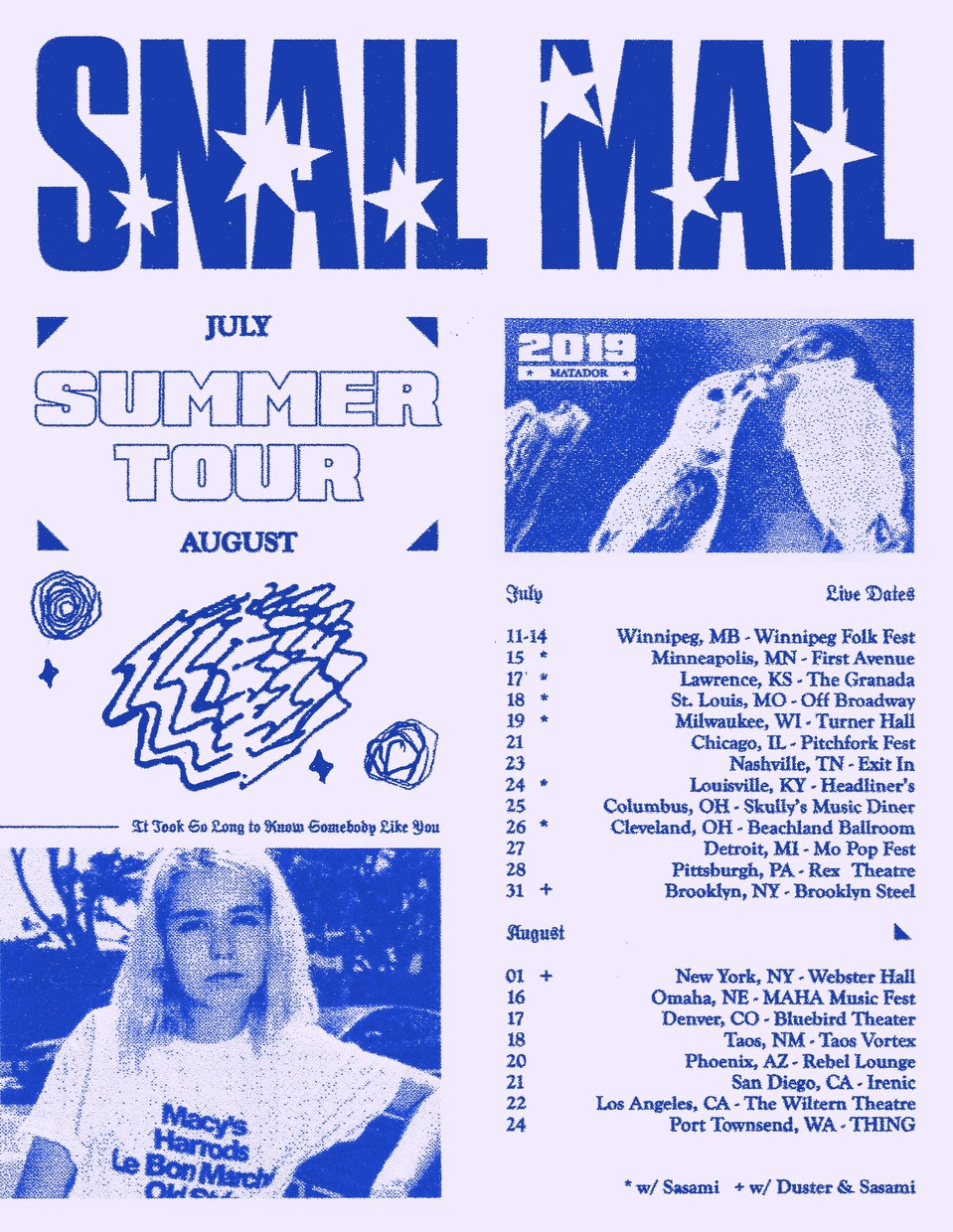 Snail Mail Expands Tour • chorus.fm