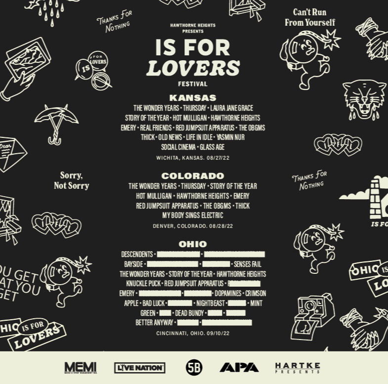 Is For Lovers Fest Announced • chorus.fm