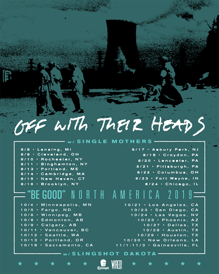 Off With Their Heads Announce New Tour Dates • chorus.fm